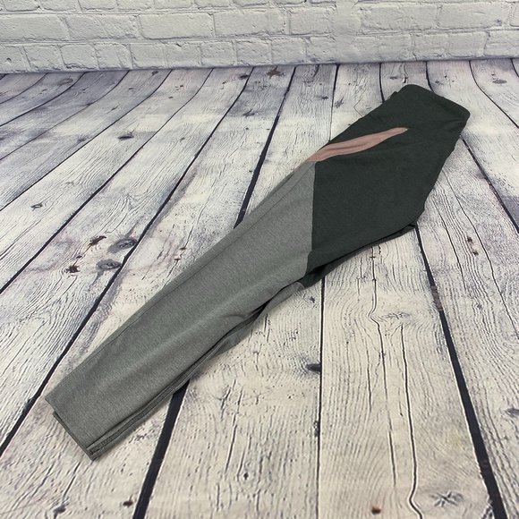 Old Navy Active Go Dry Gray Legging Yoga Pants - Picture 3 of 6